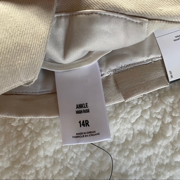 Express cropped pants with front tie - size 14 - Picture 6 of 7